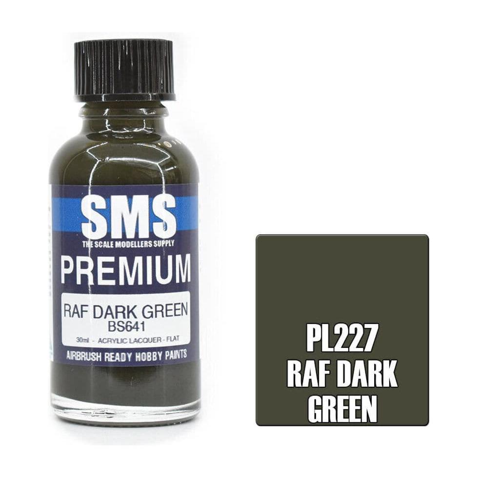 SMS Premium RAF DARK GREEN Acrylic Lacquer 30ml