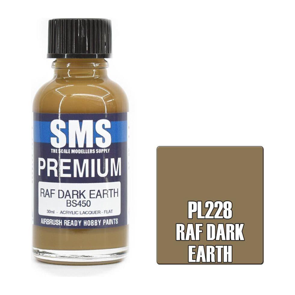 SMS Premium RAF DARK EARTH Acrylic Lacquer 30ml