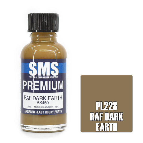 SMS Premium RAF DARK EARTH Acrylic Lacquer 30ml