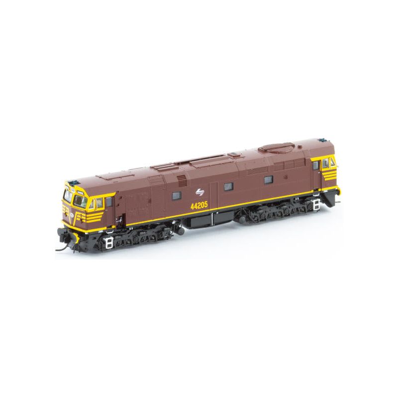 AUSCISION N Scale - 44205 Indian Red with White L7 - DCC Sound Equipped