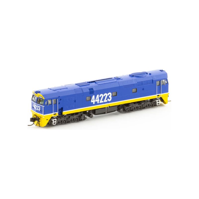 AUSCISION N Scale - 44223 Freight Rail Light Blue - DCC Sound Equipped