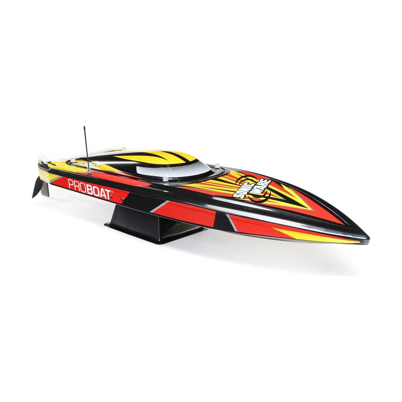 PRO BOAT Sonicwake V2 36inch DeepV Boat, RTR, Black, PRB08032V2T1