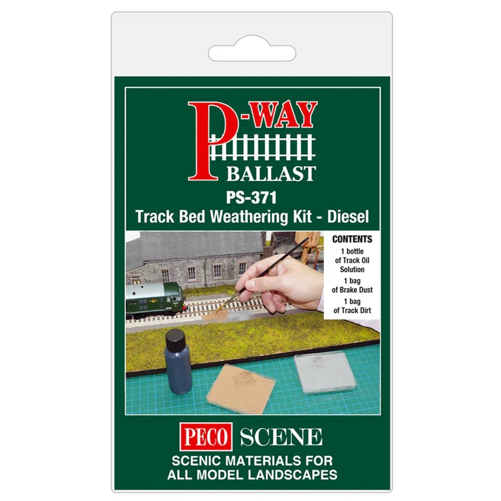 PECO Track Bed Weathering Kit : Diesel (PS371)
