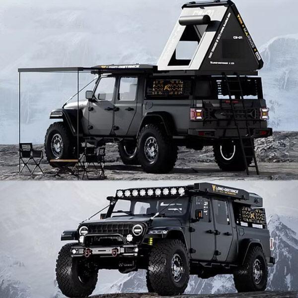 Rlaarlo JK07PROG Wrangler PRO Grey ARTR 1/7 BLS
