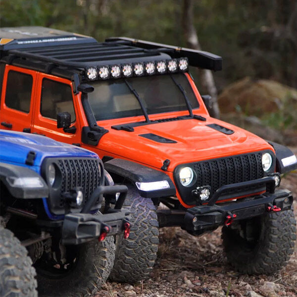 RLAARLO 1/7 Wrangler PRO Orange ARTR BLS (JK07PROG)