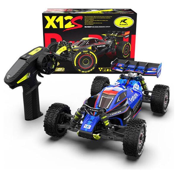 Rlaarlo X12S-B Buggy Metal BLS Blue RTR 1/12th
