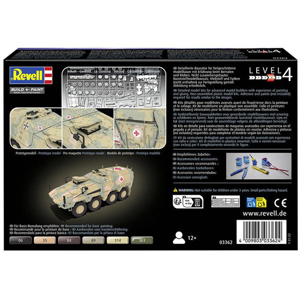 REVELL 1/72 GTK Boxer sgSANKfz