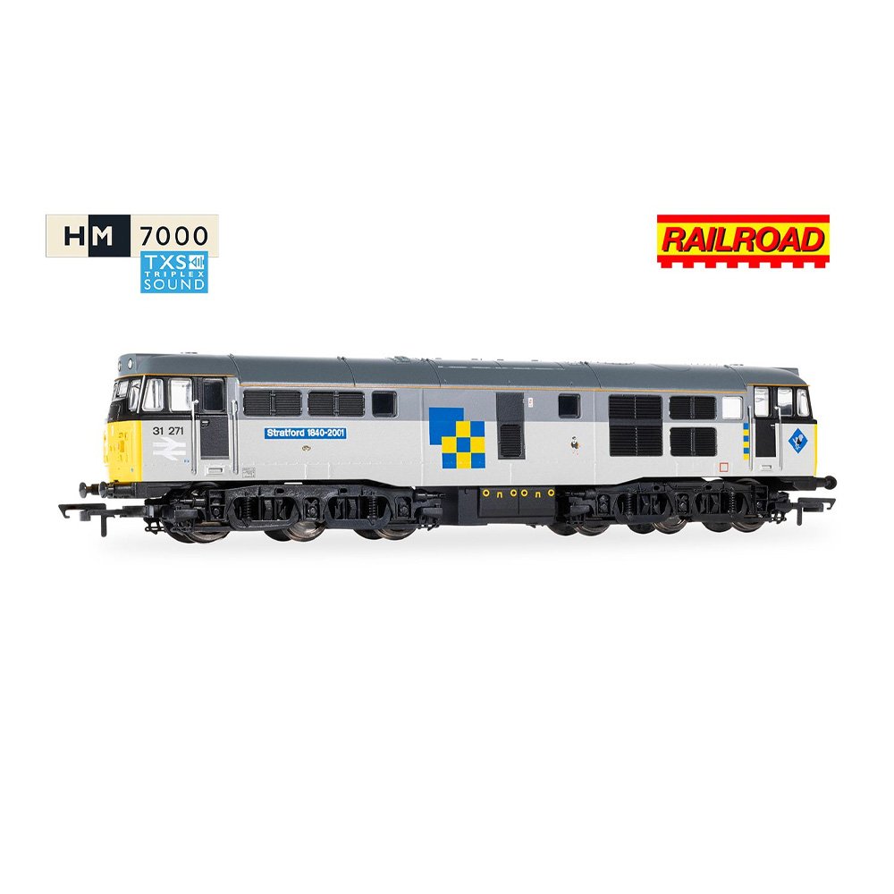 HORNBY RailRoad - TLF Construction - Class 31 - '31271' Stratford (DCC Sound Fitted)