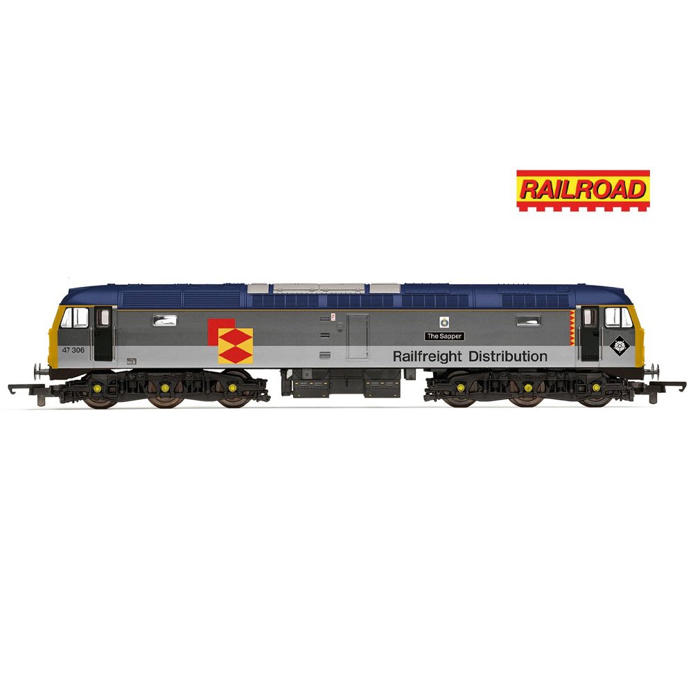 HORNBY RailRoad - Railfreight Distribution - Class 47 - 'The Sapper' 47306
