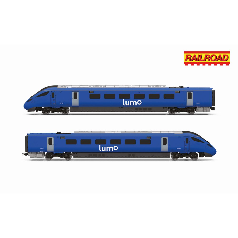 HORNBY 1/76 RailRoad: Lumo - Class 800 - Train Pack