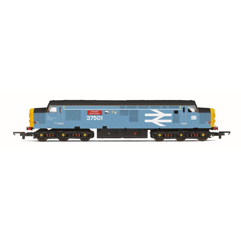 HORNBY 1/76 RailRoad: British Steel - Class 37 - 'Teesside Steelmaster' 37501