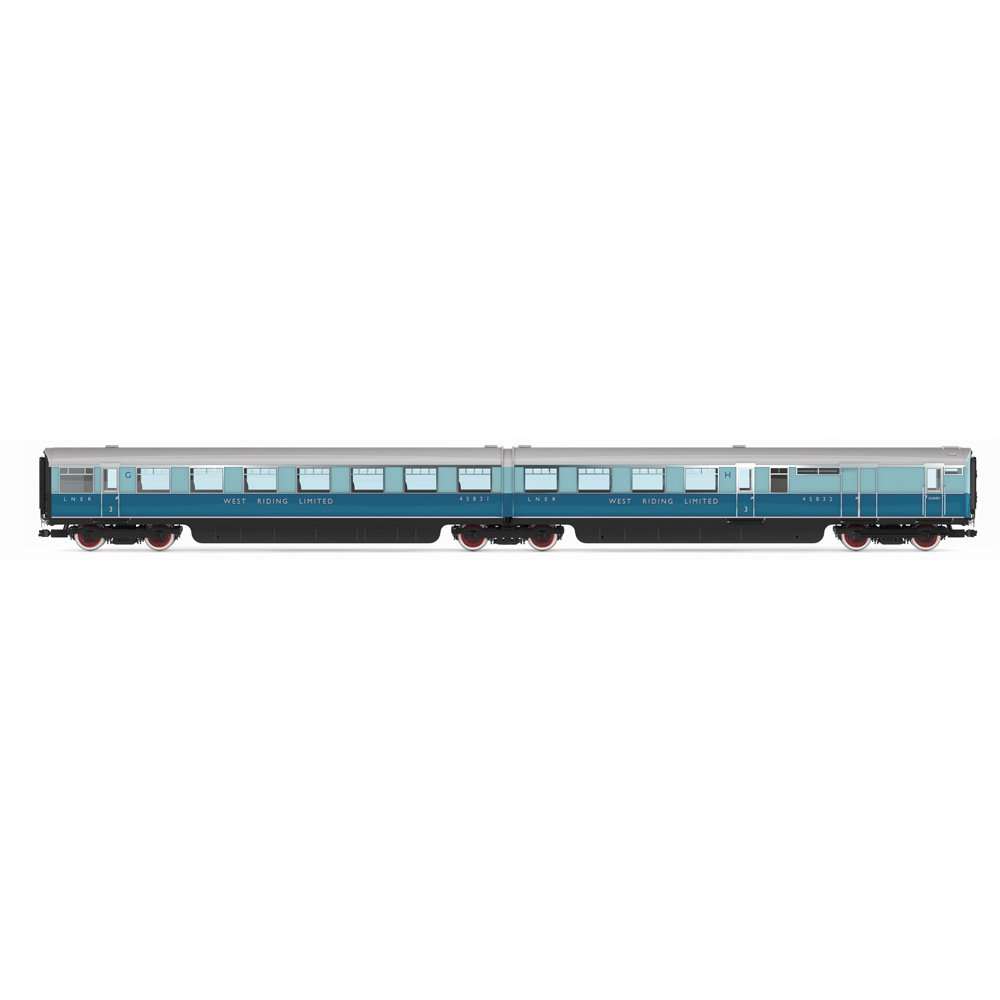 HORNBY 1/76 LNER - 'West Riding Limited' - Open Third & Brake Third - Coach pack