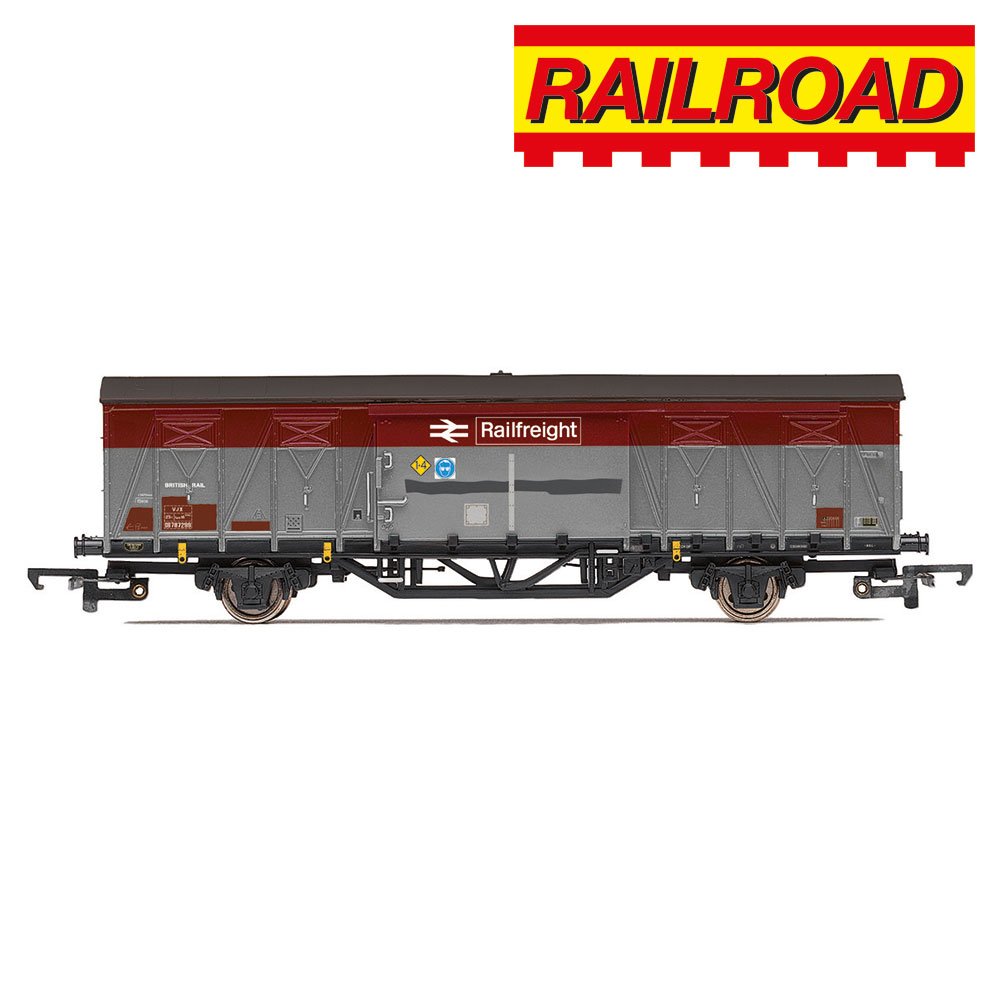 HORNBY OO RAILROAD BR RAILFREIGHT, VIX FERRY VAN, DB787299 - ERA 6
