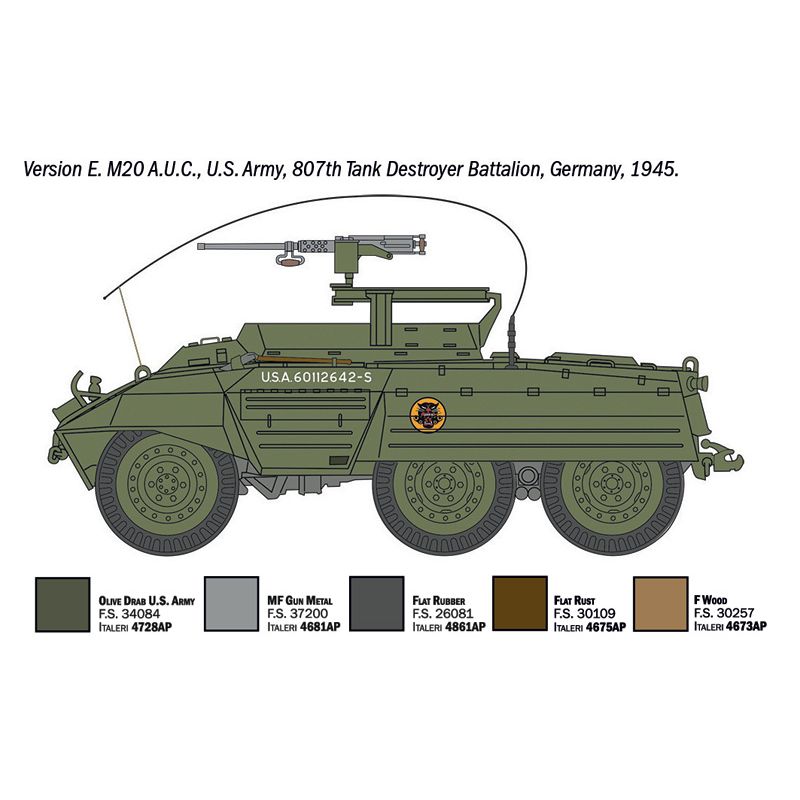 ITALERI 1/72 M8 Greyhound / M20