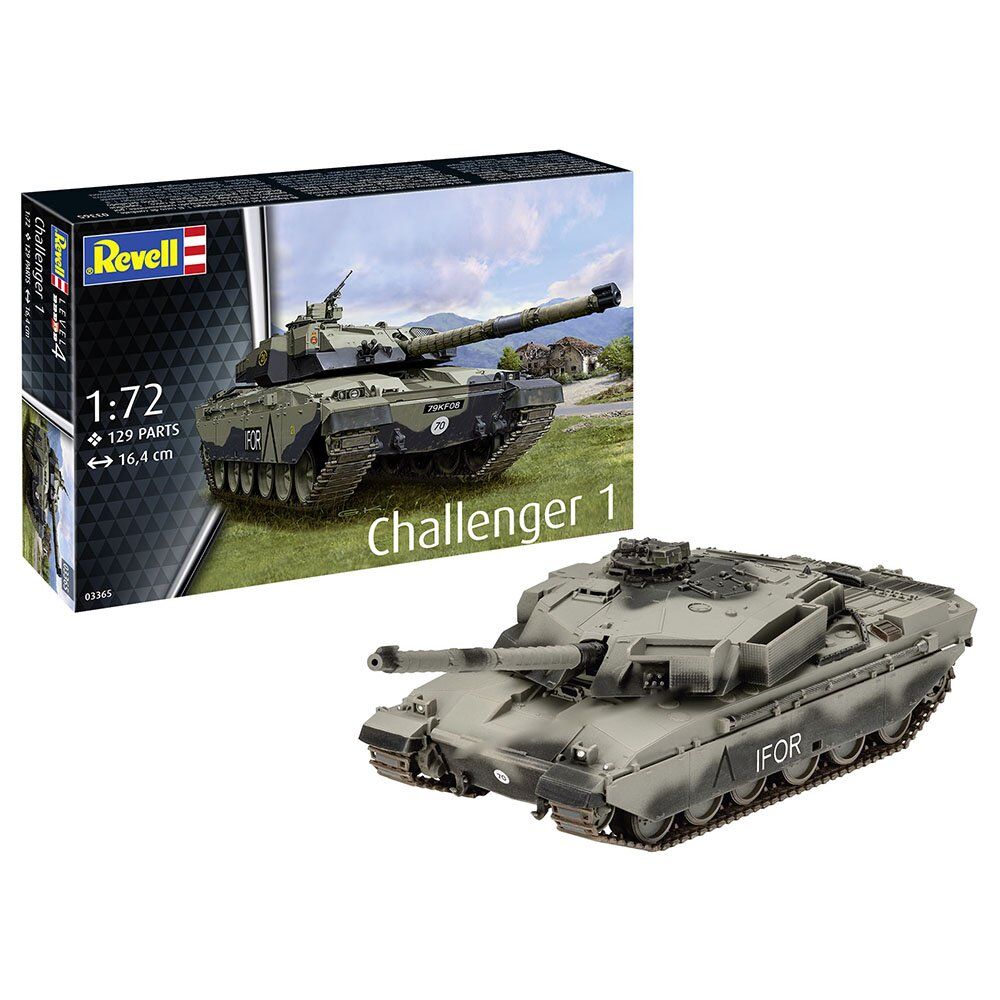 REVELL 1/72 Model Set Challenger 1