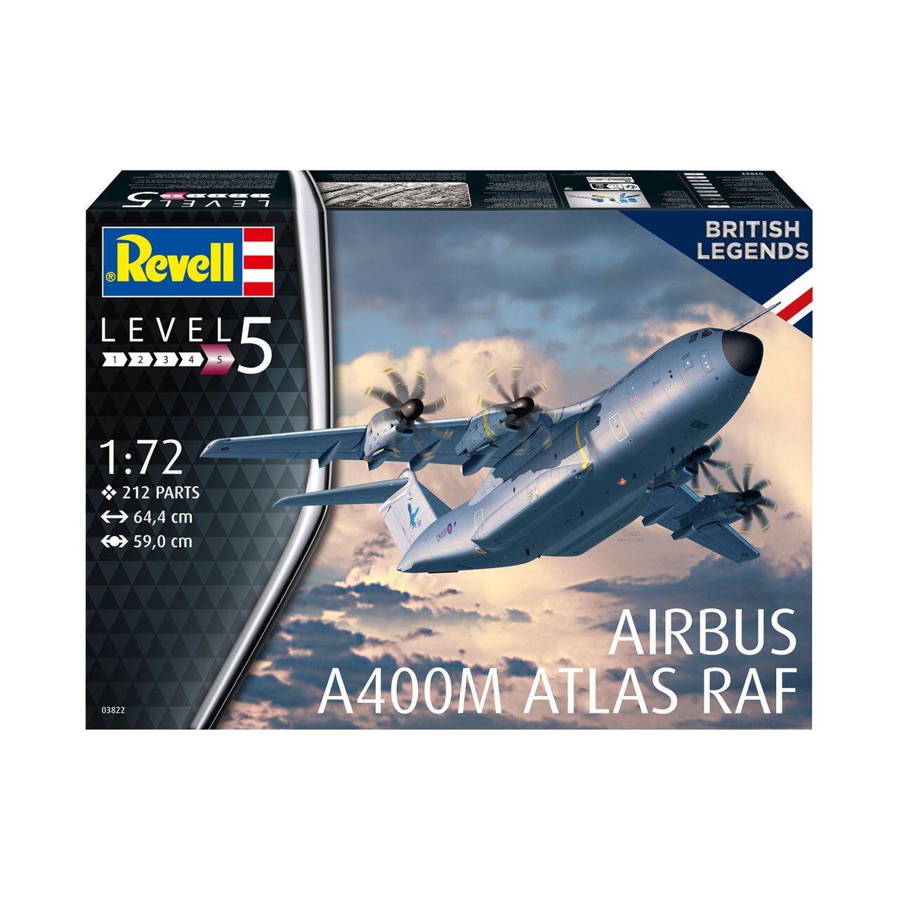 REVELL 1/72 Airbus A400M Atlas "RAF"