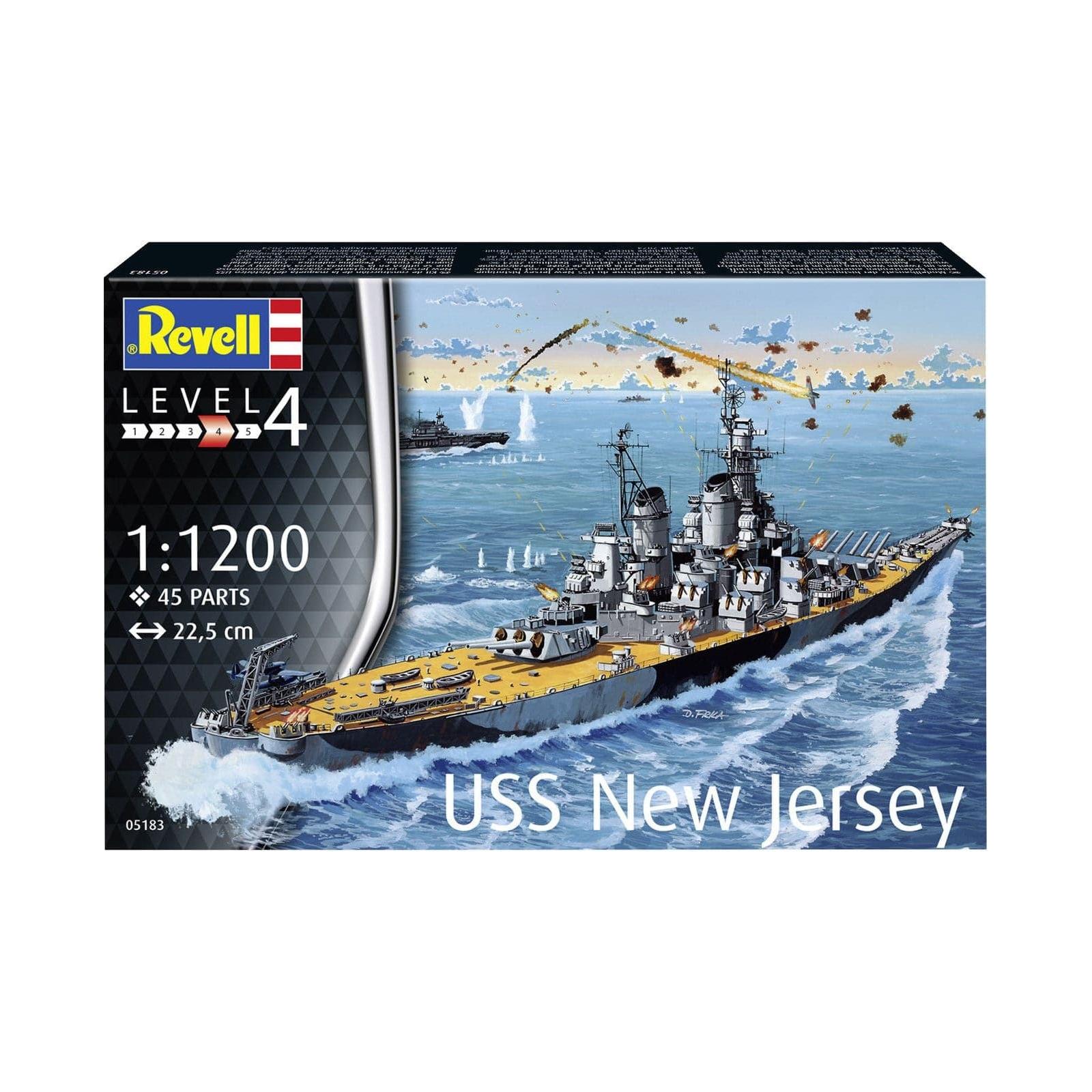 REVELL 1/1200 Scale USS New Jersey