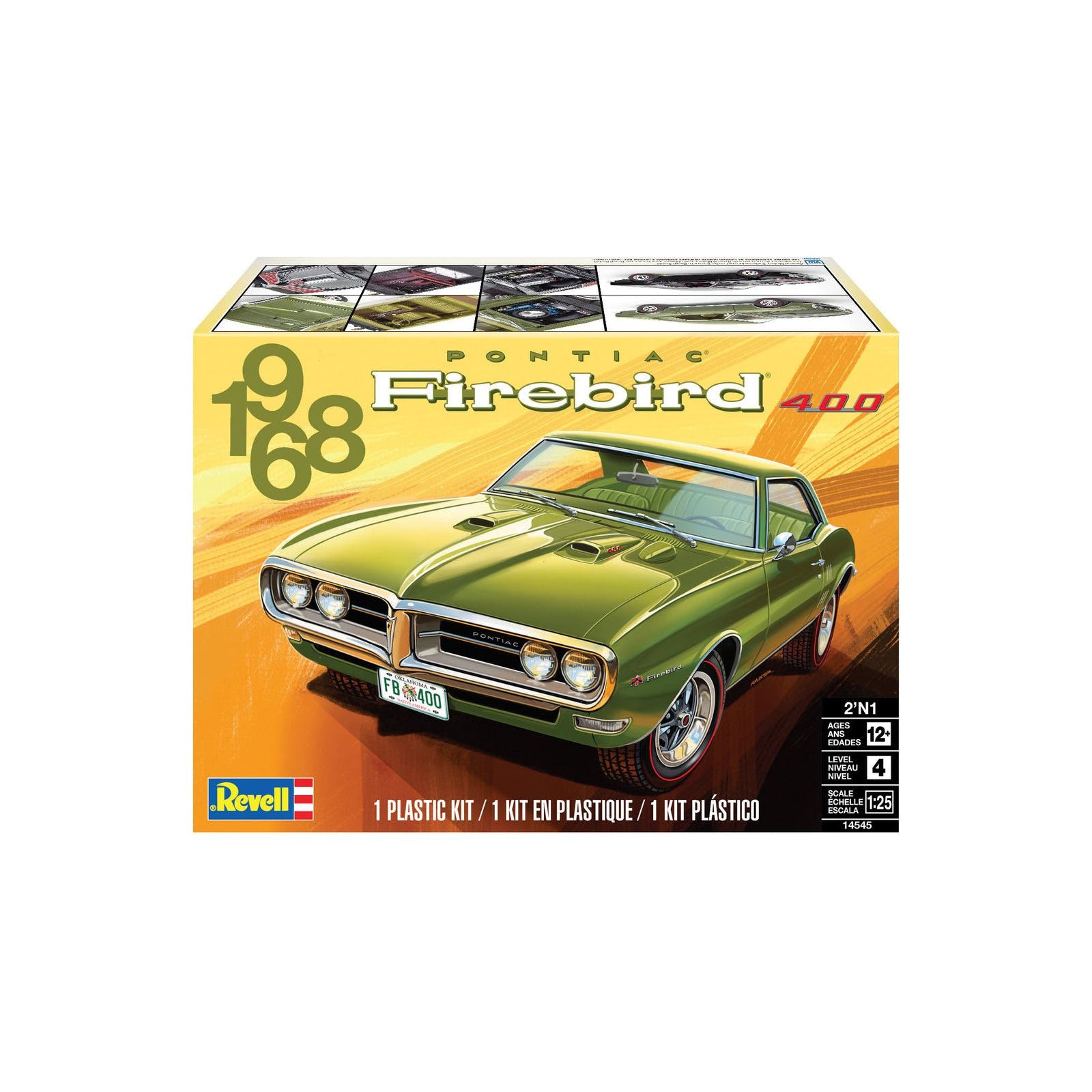 REVELL 1/25 Scale 68 Firebird