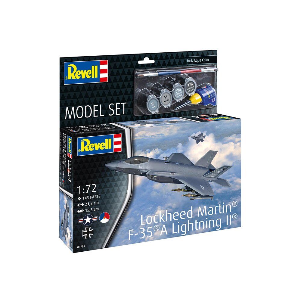 REVELL 1/72 Model Set Lockheed Martin® F-35°A Lightning II°
