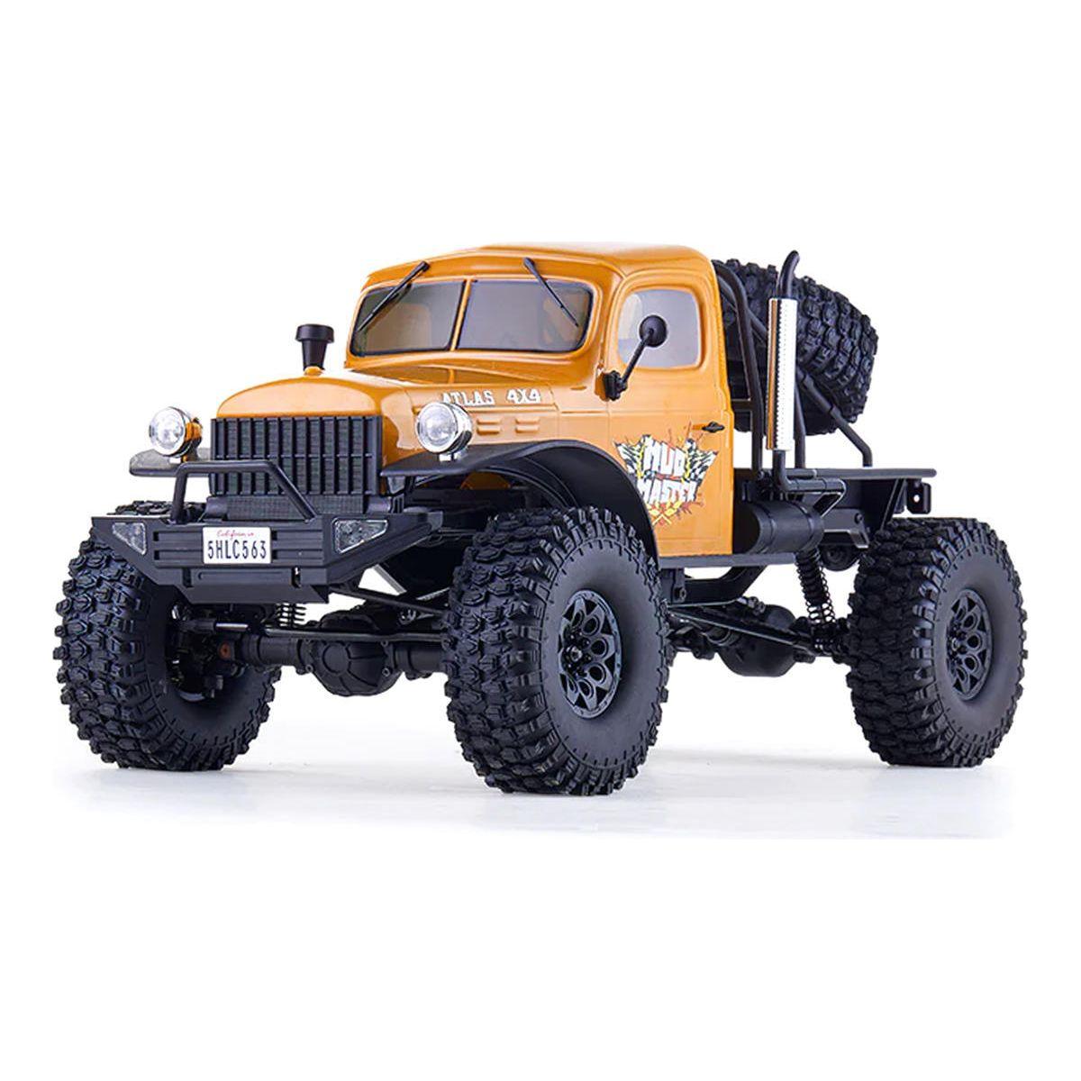 FMS ROCHOBBY 1/10 Atlas 4x4 Off-Road Truck RS Yellow