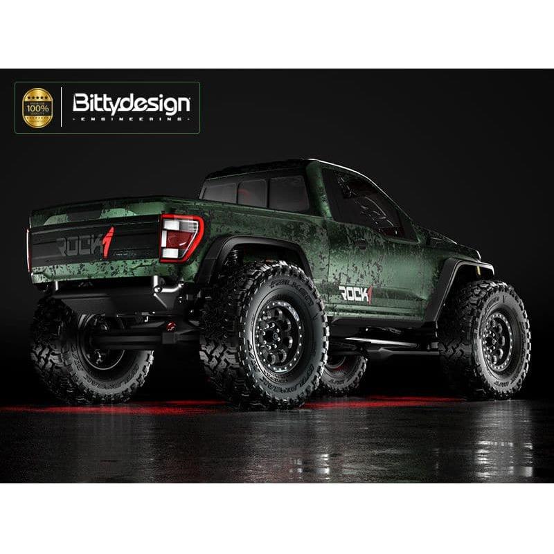 BITTYDESIGN 1/10 Rock1 Clear Body for Vanquish VS4-10 Phoenix Rock Crawler