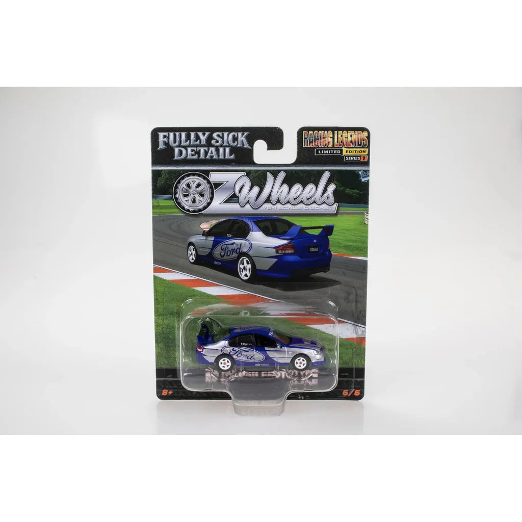 OZ LEGENDS 1/64 Fully Sick Detail OZ Wheels Series 1 - V8 Supercars Prototype Ford BA Falcon T1