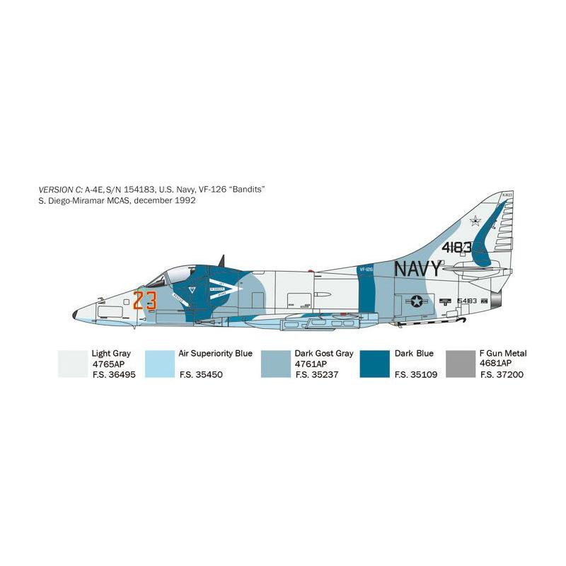 ITALERI 1/48 A-4E/F/G Skyhawk Australian Decals Included