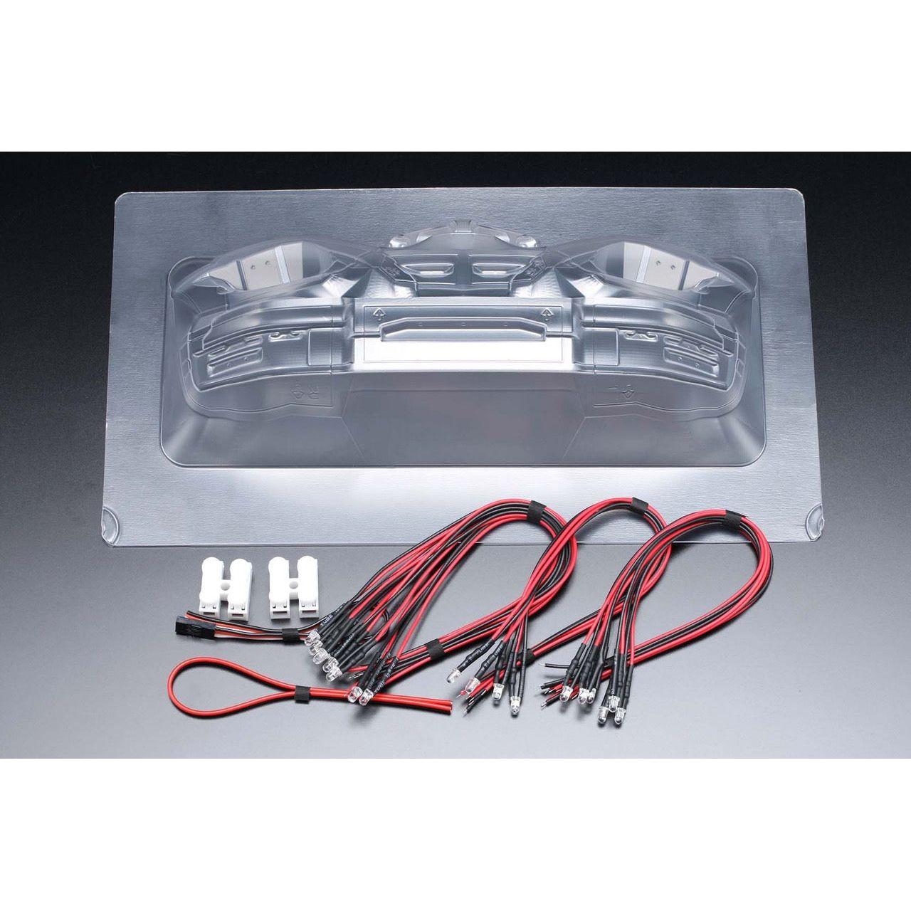 YOKOMO PANDEM NISSAN Fairlady Z RZ34 LED Light Set (8 White / 6 Red / 4 Yellow Leds)