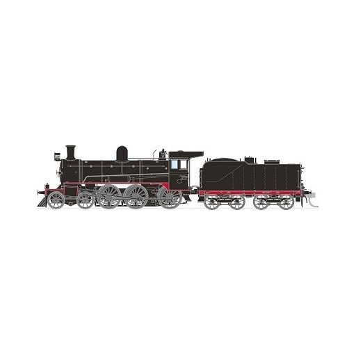 SDS MODELS HO D3 639 Black with Red Lining Generator on Footplate, Plate Cow Catcher /w Sound