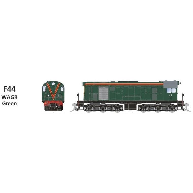 SDS MODELS HO WAGR F Class F44 WAGR Green