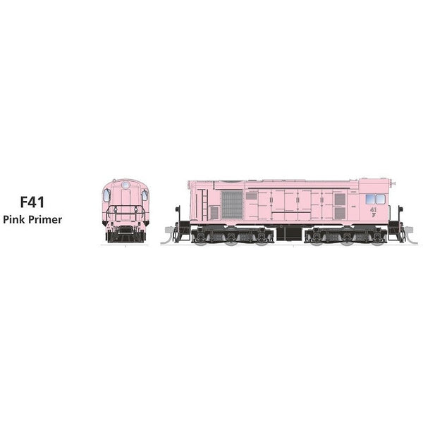 SDS MODELS HO WAGR F Class F41 Primer Pink DCC Sound