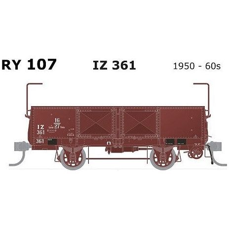 SDS MODELS HO VR IZ Wagon IZ 361 1950 - 60s