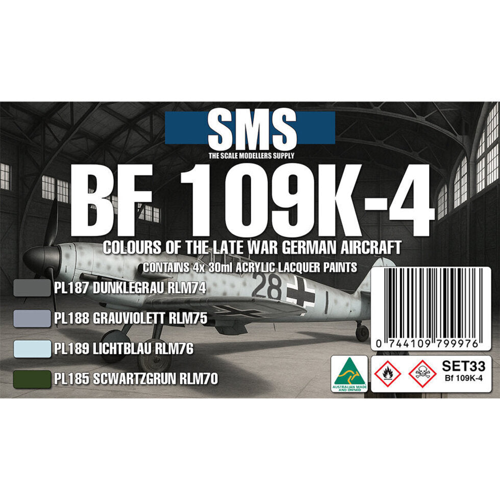 SMS BF109 K-4 Colour Set
