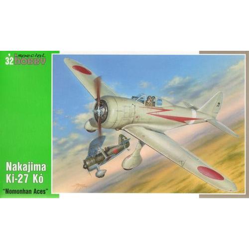 SPECIAL HOBBY 1/32 Nakajima Ki-27KÃ³ Nate "Nomonham Aces" Plastic Model Kit