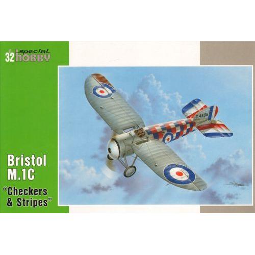 SPECIAL HOBBY 1/32 Bristol M.1C â€œCheckers & Stripesâ€ Plastic Model Kit