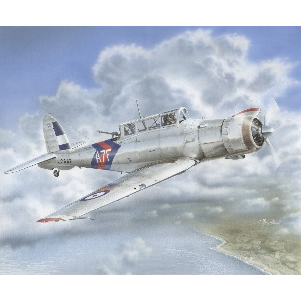 SPECIAL HOBBY 1/48 Blackburn Skua Mk.II "Silver Finish" Plastic Model Kit