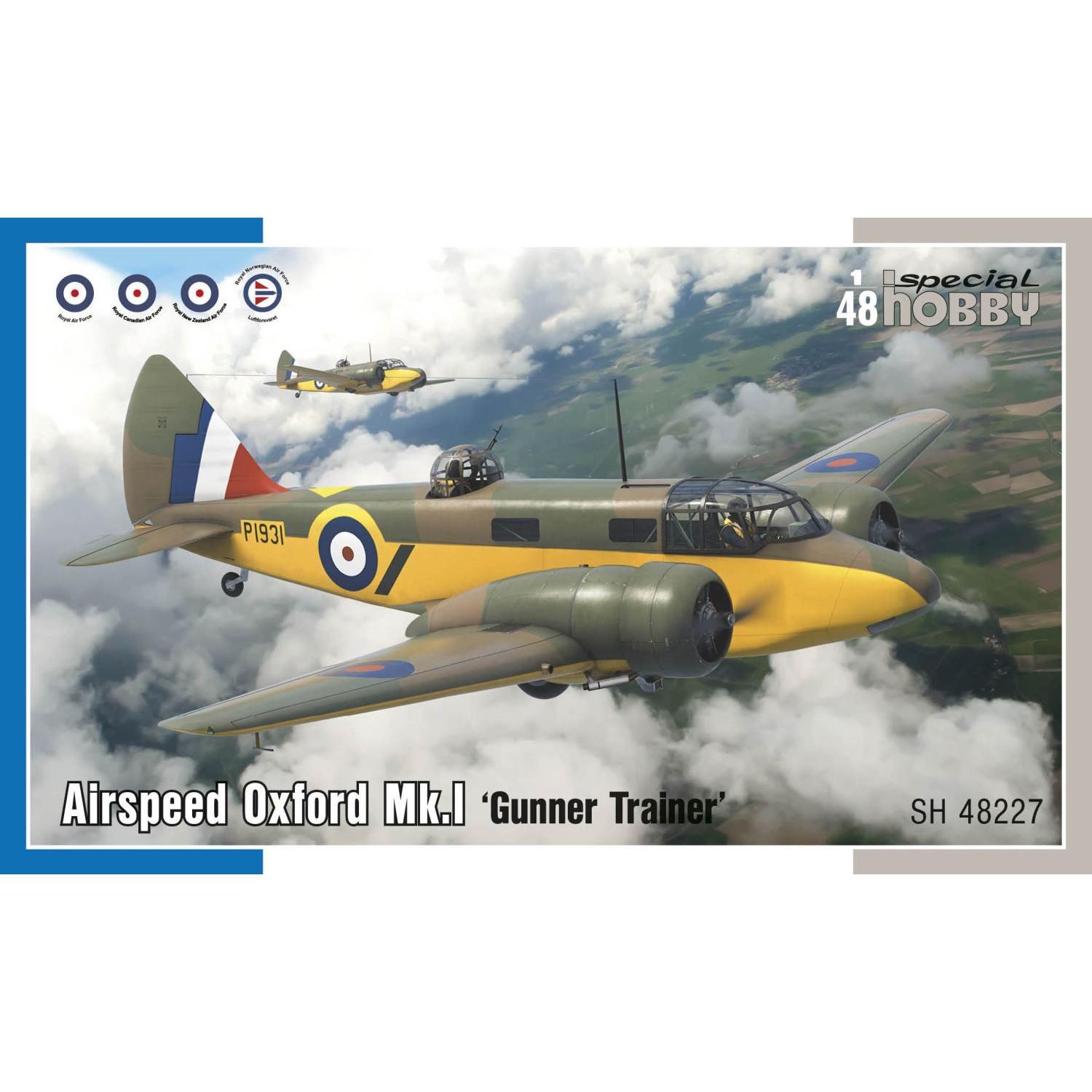 SPECIAL HOBBY 1/48 Airspeed Oxford Mk.I â€˜Gunner Trainerâ€™ Plastic Model Kit