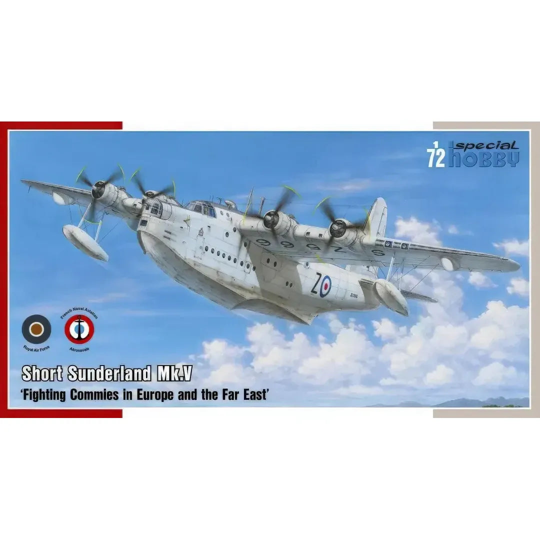 Special Hobby 1/72 Short Sunderland Mk.V 'Fighting Commies in Europe and the Far East' Plastic Model Kit