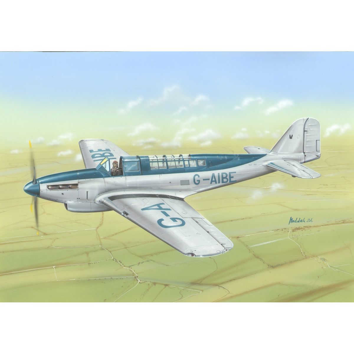 SPECIAL HOBBY 1/72 Fairey Fulmar N1854 "Fulmar Prototype Story" Plastic Model Kit