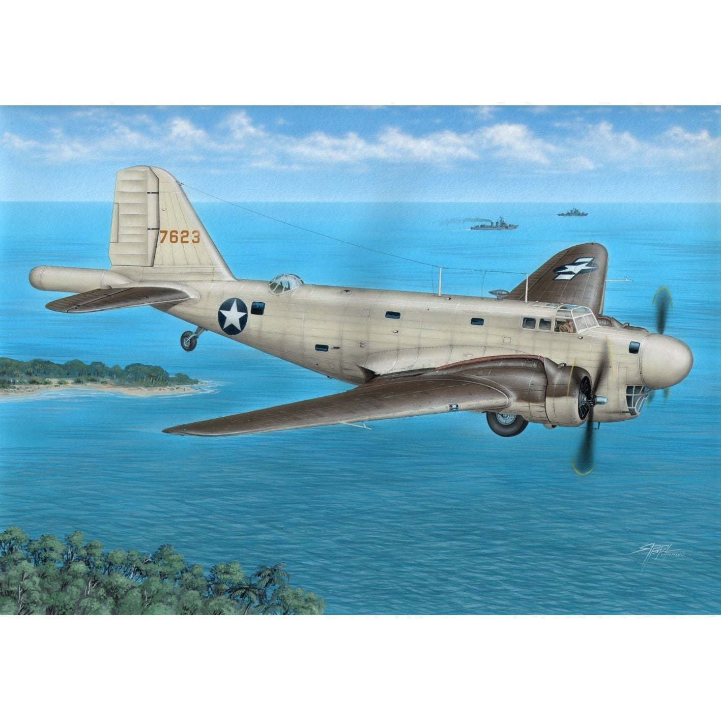 SPECIAL HOBBY 1/72 B-18B Bolo 'ASW Version' Plastic Model Kit
