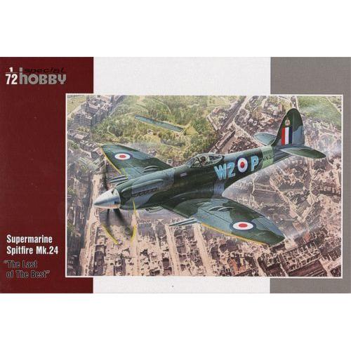 SPECIAL HOBBY 1/72 Supermarine Spitfire Mk.24 "Last of Best" Plastic Model Kit