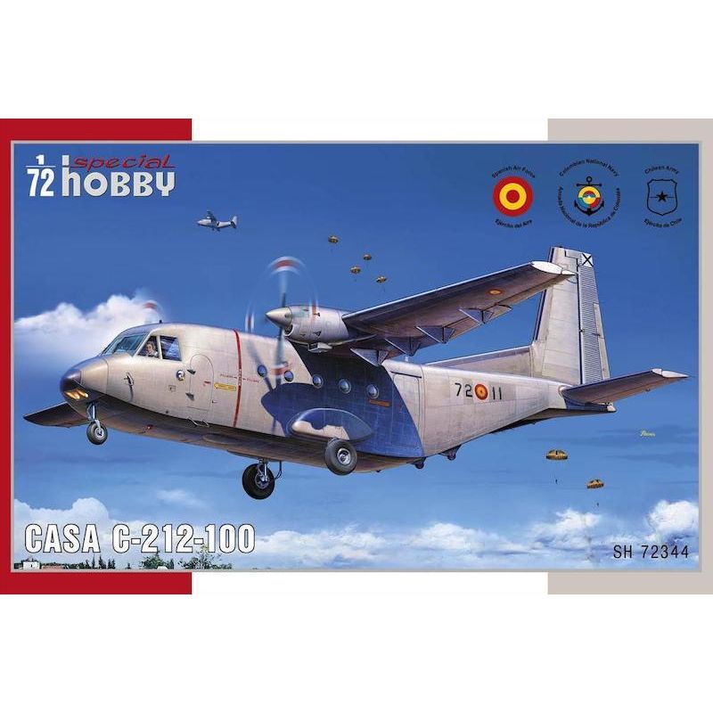 SPECIAL HOBBY 1/72 CASA C-212-100 Plastic Model Kit