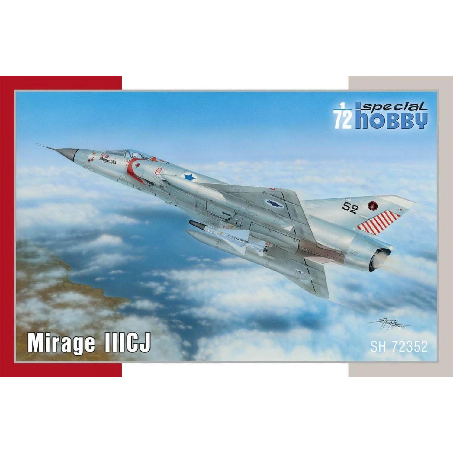SPECIAL HOBBY 1/72 Mirage IIIC Plastic Model Kit