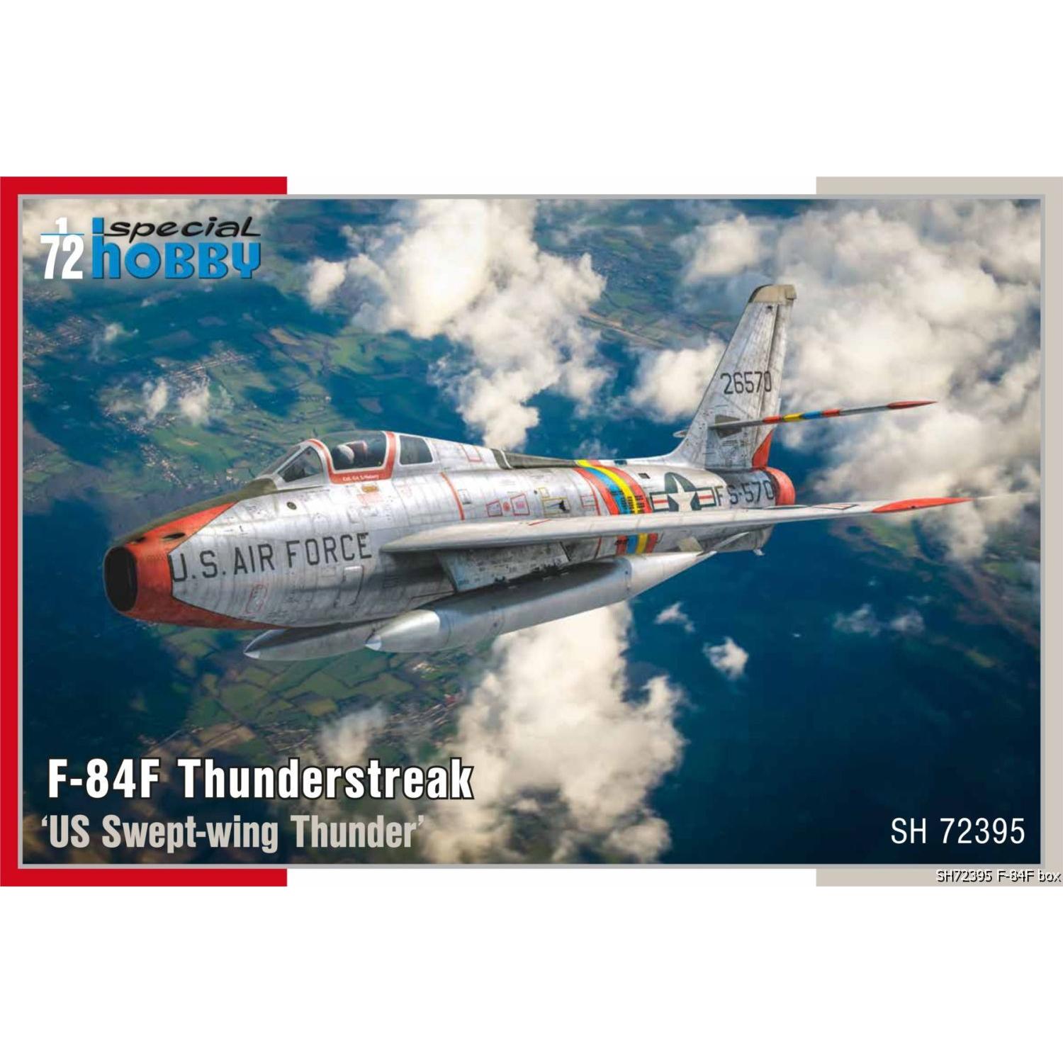 SPECIAL HOBBY 1/72 F-84F Thunderstreak â€˜US Swept-wing Thunderâ€™ Plastic Model Kit