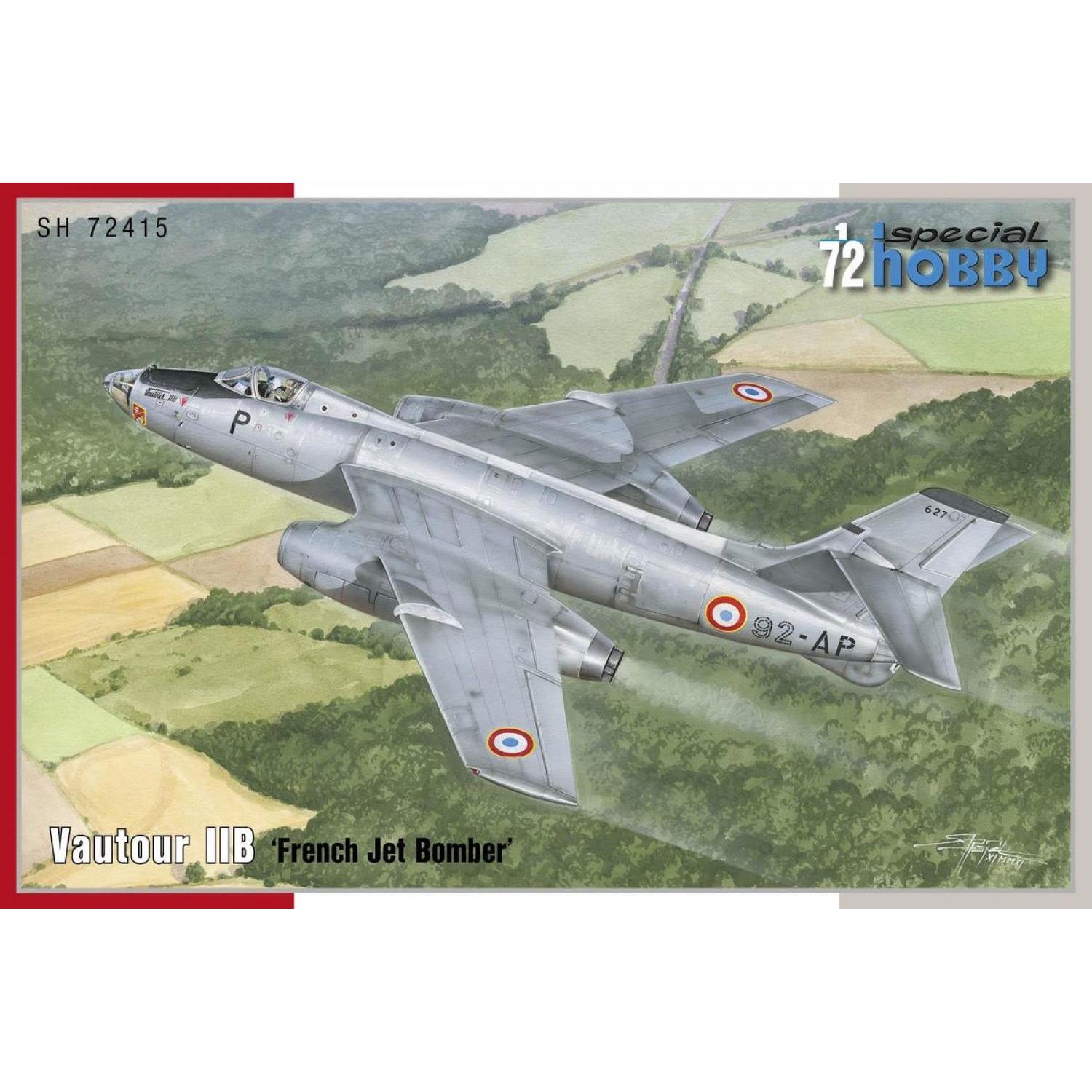 SPECIAL HOBBY 1/72 Vautour IIB â€˜French Jet Bomberâ€™ Plastic Model Kit