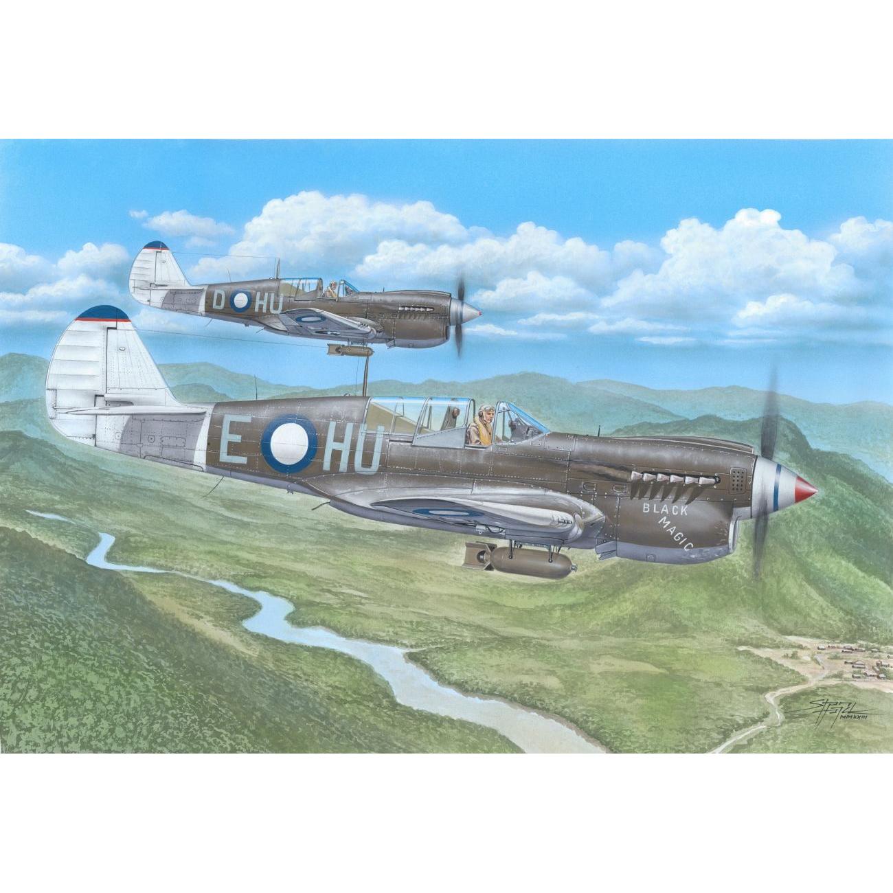 SPECIAL HOBBY 1/72 Kittyhawk Mk.IV 'Over the Mediterranean and the Pacific' Plastic Model Kit *Aus Decals*