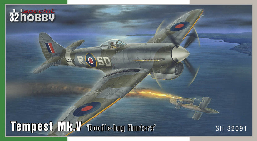SPECIAL HOBBY 1/32 Tempest Mk.V ‘Doodle-bug Hunters’ Plastic Model Kit