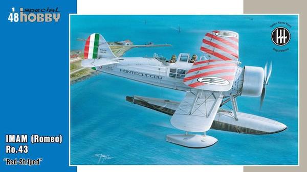 SPECIAL HOBBY 1/48 IMAM (Romeo) Ro.43 'Red Striped' Plastic Model Kit