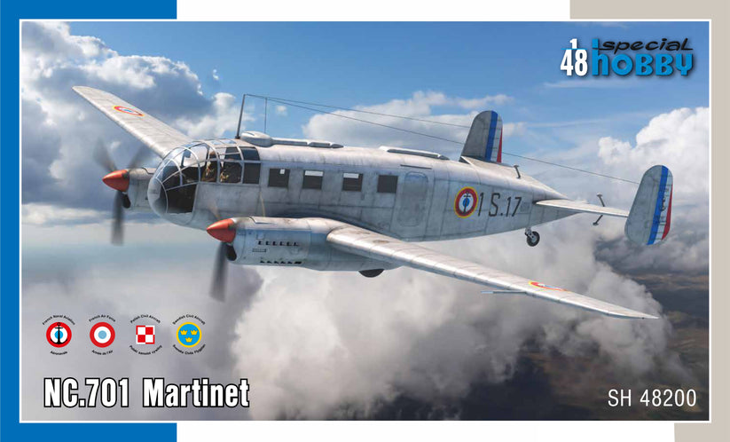 SPECIAL HOBBY 1/48 SNCAC NC.701 Martinet Plastic Model Kit