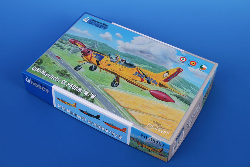 SPECIAL HOBBY 1/48 SIAI-Marchetti SF.260AM/M/W Plastic Model Kt [48207]